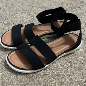 Black sandals